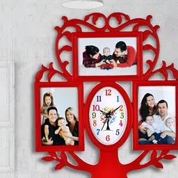 Attractionz Red Wall Clock-85