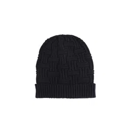 Bharatasya Unisex Kids Black Beanie-picture-24
