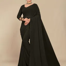 STAVA CREATION Pure Georgette Saree-15