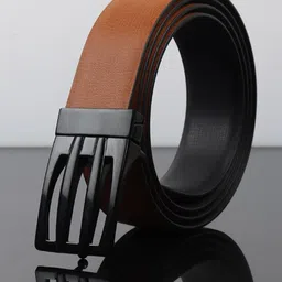 Kastner Men Textured Synthetic Leather Formal Belt-image-29