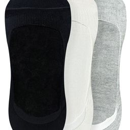Heelium Women Pack Of 3 Odour Free Breathable Low Cut Bamboo No Show Socks-30