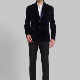 Park Avenue Men Super Slim-Fit Single Breasted 2 Piece Suits-picture-28