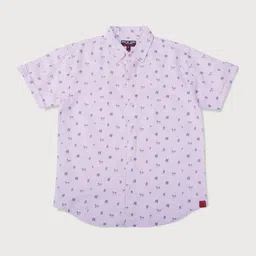 Gini and Jony Infant Boys Conversational Printed Opaque Casual Shirt-image-69