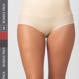 FashionRack Women Pack Of 3 Assorted Hipster Briefs-picture-2