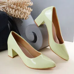 SAPATOS Pointed-Toe Block Pumps-27