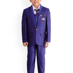 BAESD Boys 5-Piece Single-Breasted Suit-image-85