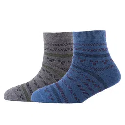 Cotstyle Men Pack Of 2 Patterned Cotton Above Ankle Length Socks-image-75