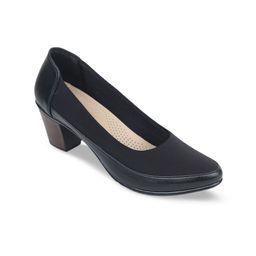 Shezone Pointed Toe Block Pumps image 3