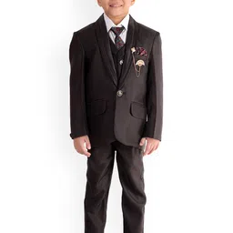 BAESD Boys Single-Breasted Notched Lapel Suits-image-90