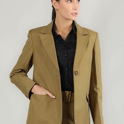 Dlanxa Cotton Single Breasted Formal Blazer-picture-18