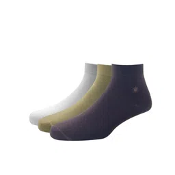 Louis Philippe Men Pack Of 3 Above Ankle-Length Socks-image-57