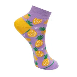 SWHF Printed Organic Cotton Ankle Length Socks-image-91