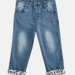 Pantaloons Baby Girls Blue Light Fade Jeans-picture-47