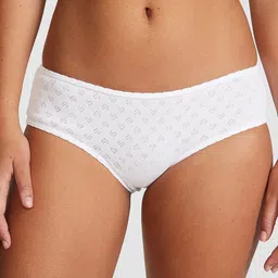 Victoria's Secret PINK Self-Design Cheeky Low-Rise Basic Briefs-17