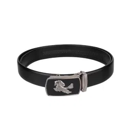 Kastner Men Slider Buckle Wide Synthetic Leather Belt-image-94