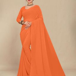 STAVA CREATION Pure Georgette Saree-image-75
