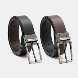 Arrow Men Leather Reversible Belt-image-59