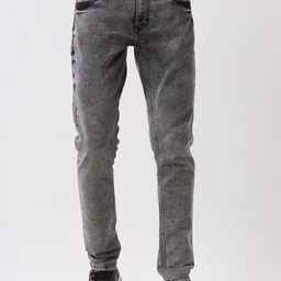 WROGN Men Slim Fit Heavy Fade Jeans-image-48