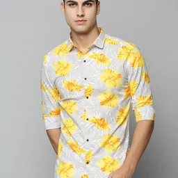 SHOWOFF Men Comfort Floral Printed Casual Cotton Shirt-image-86