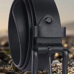 Roadster Men Tang Closure Leather Belt-image-31