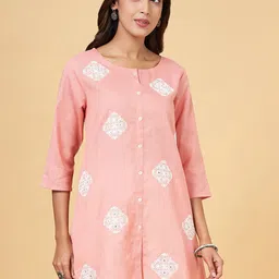 RANGMANCH BY PANTALOONS Ethnic Motifs Embroidered Ethnic Tunic-28