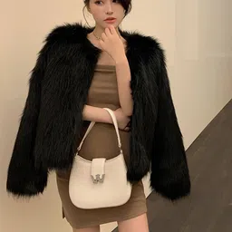 JC Mode Knitted Front Open Overcoat-21