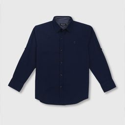 Gini and Jony Infant Boys Spread Collar Cotton Casual Shirt-image-33