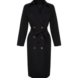 Trendyol Double Breasted Longline Overcoat-picture-33