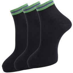 Dollar Socks Men Pack Of 3 Patterned Cotton Ankle-Length Socks-0