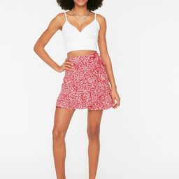 Trendyol Women Printed Flared Mini Skirt-picture-32