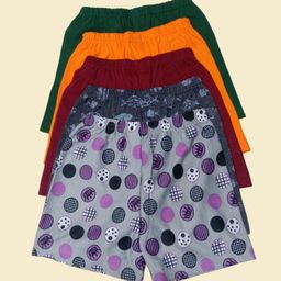 Kryptic Pack Of 5 Printed Assorted Cotton Boxer Style Briefs-35