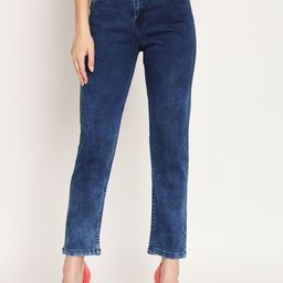 BAESD Women Blue Jean Slim Fit High-Rise Stretchable Jeans-image-78