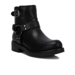 London Rag Women Round Toe Block-Heel Regular Boots-32