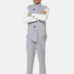 TAHVO 3-Piece Mandarin Collar Clothing Set-picture-41