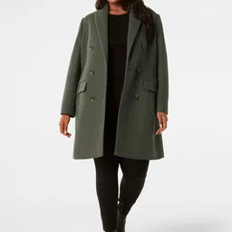 Forever New Notched Lapel Overcoat-50
