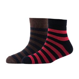 Cotstyle Men Pack Of 2 Patterned Cotton Ankle Length Socks-image-84