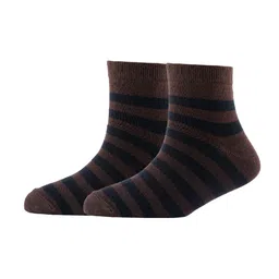 Cotstyle Men Pack Of 2 Striped Cotton Ankle Length Socks-picture-45