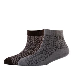 Cotstyle Men Pack Of 2 Patterned Cotton Ankle Length Socks-image-77