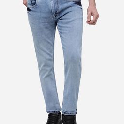 Greenfibre Men Slim Fit Heavy Fade Stretchable Cotton Jeans-image-93