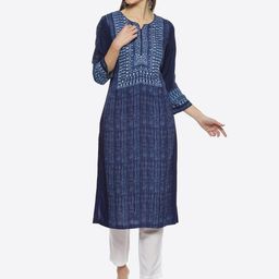 Biba Women Floral Printed Kurta-picture-37