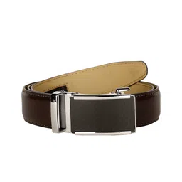 Bata Men Slider Buckle Formal Belt-image-21