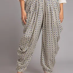 SUTI Women Geometric Printed Pure Cotton Dhoti Patiyala-picture-19