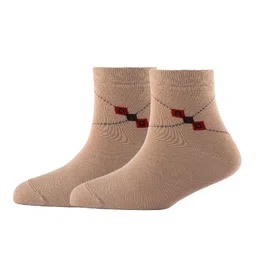 Cotstyle Men Pack Of 2 Patterned Cotton Ankle Length Socks-image-30