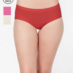 FashionRack Women Pack Of 3 Assorted Briefs-picture-42