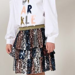 Angel & Rocket Girls Embellished Tiered Skirts-image-84