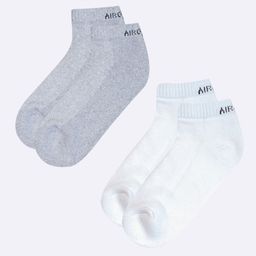 AIR GARB Pack Of 2 Printed Pure Cotton Ankle-Length Socks-image-66