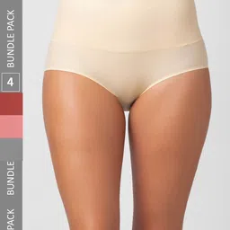 FashionRack Women Pack Of 4 Assorted Hipster Briefs-picture-25