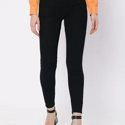 Vero Moda Women Black Stretchable Jeans-picture-26