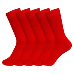 Supersox Boys Pack Of 5 Cotton Calf Length Socks-image-85