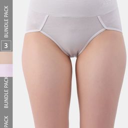 Amour Secret Pack Of 3 Anti-Bacterial Hipster Briefs-image-43